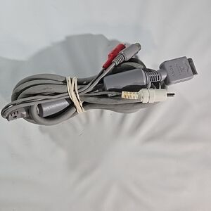 Sony Multi-Connector S Video & AV Cable - Gray with Red/White Plugs